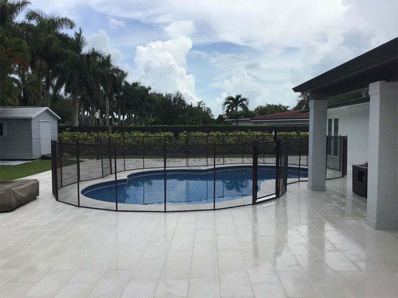 Florida Pool Fences - Should I Take Down My Pool Safety Fence Before a Hurricane or Large Storm?